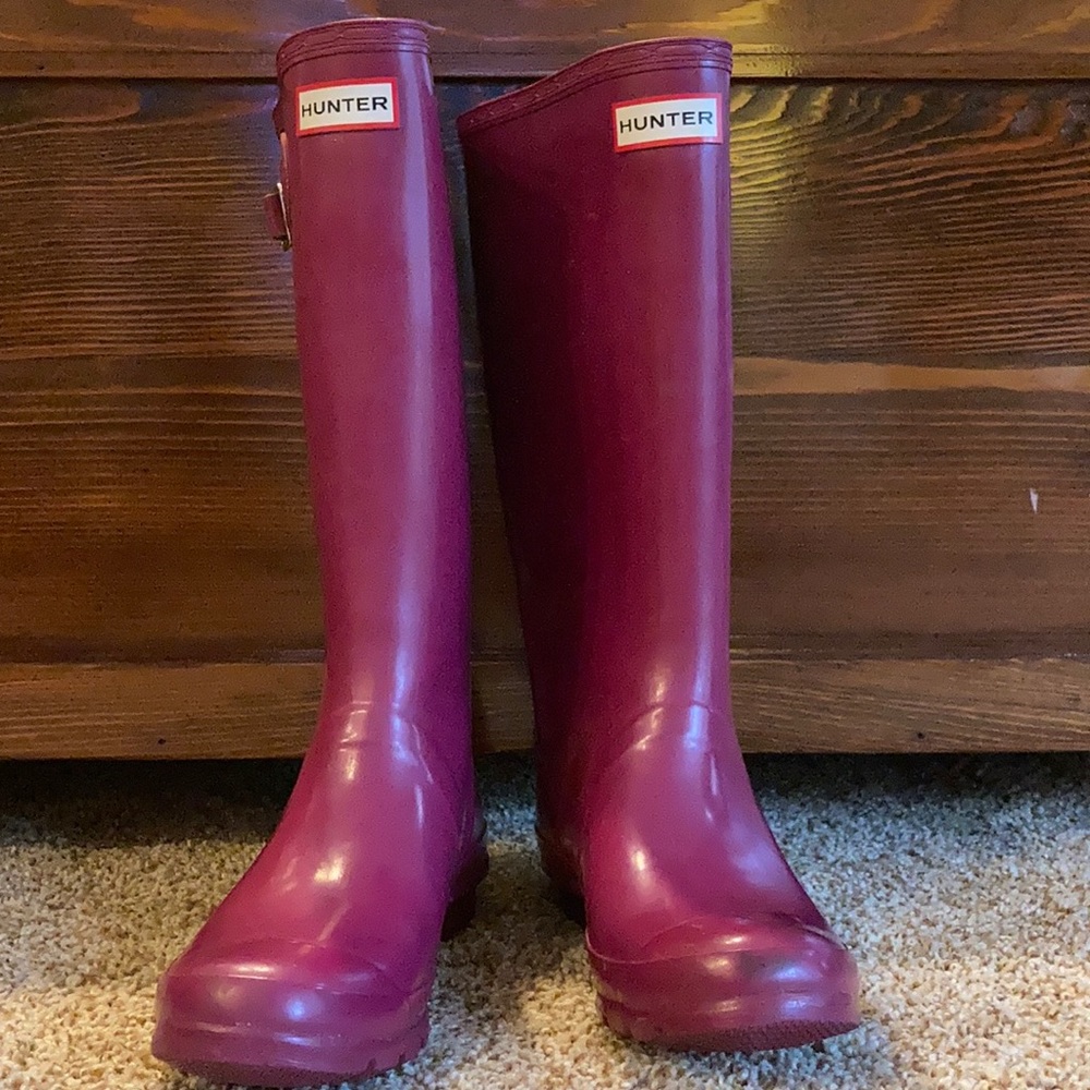 Hunter “huntress” rain boots